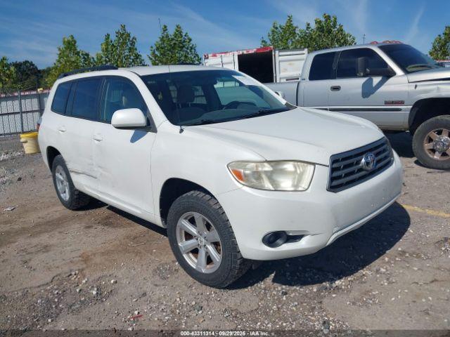  Salvage Toyota Highlander