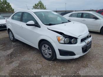  Salvage Chevrolet Sonic