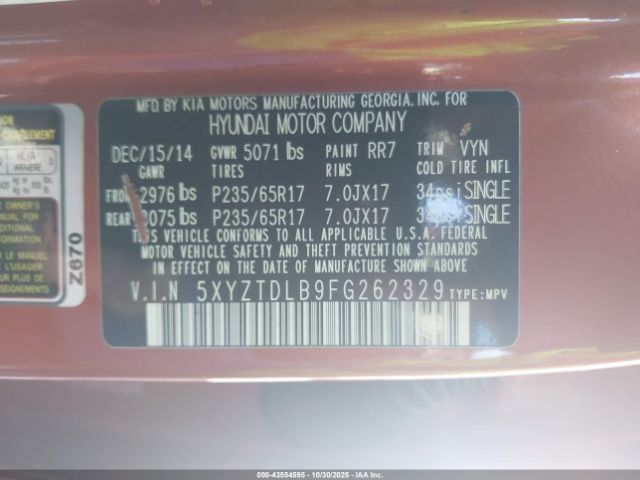 Hyundai SANTA FE 2.4l Image 5