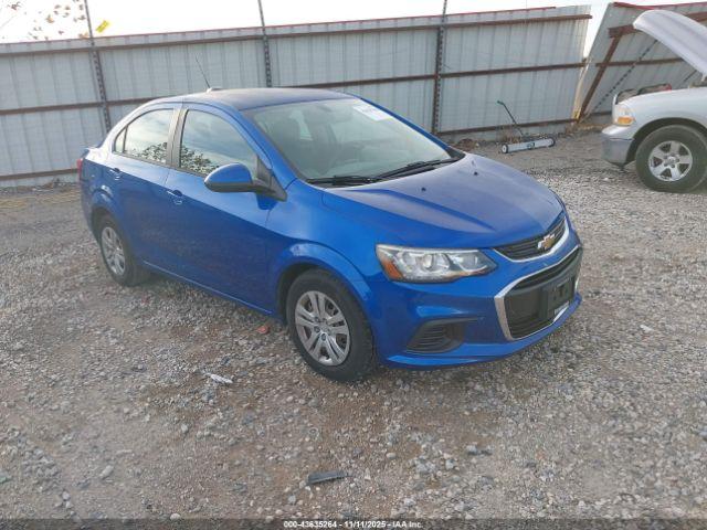  Salvage Chevrolet Sonic