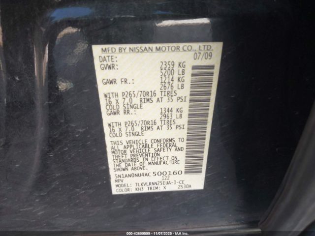 Nissan Xterra S Image 16