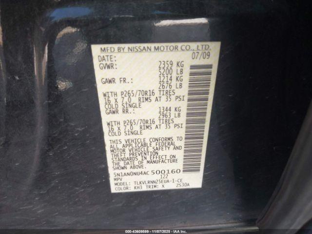 Nissan Xterra S Image 16