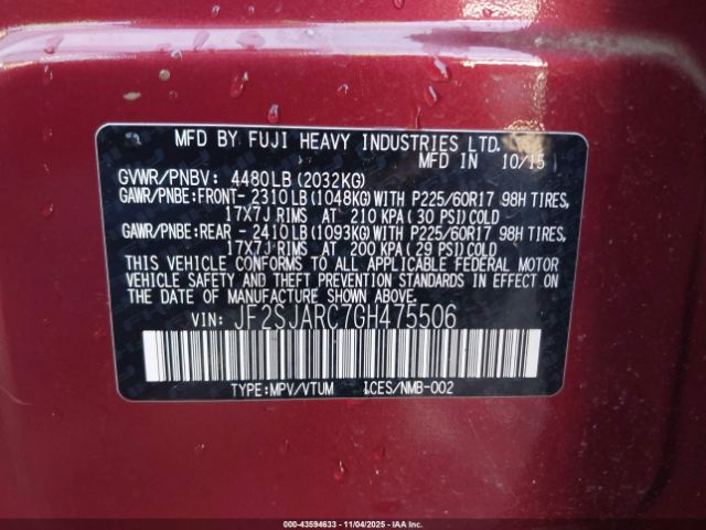 Subaru Forester 2.5i Limited Image 5