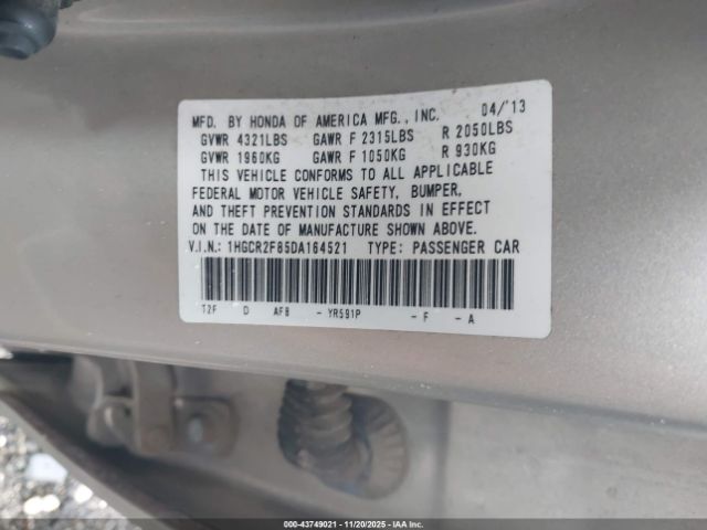 Honda Accord Ex-l Image 3