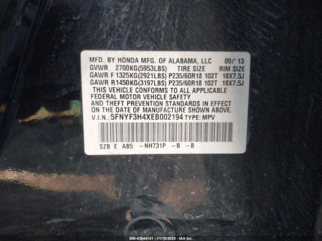 Honda Pilot Ex Image 12