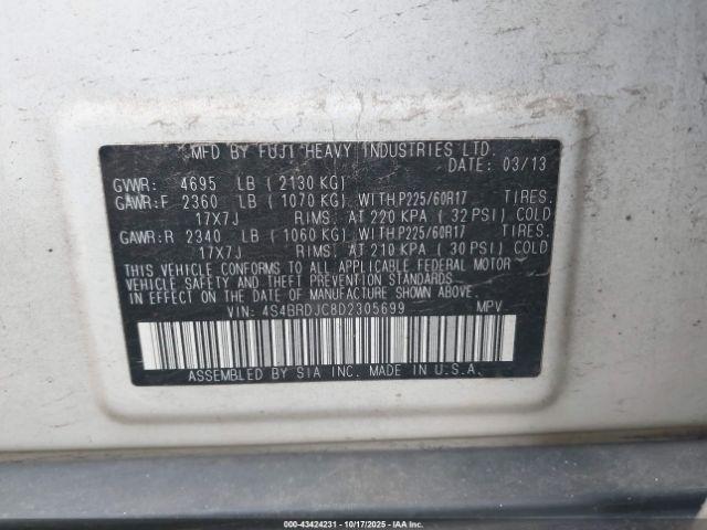 Subaru Outback 3.6r Limited Image 6