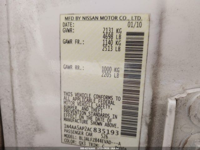 Nissan Maxima 3.5 Sv Image 7