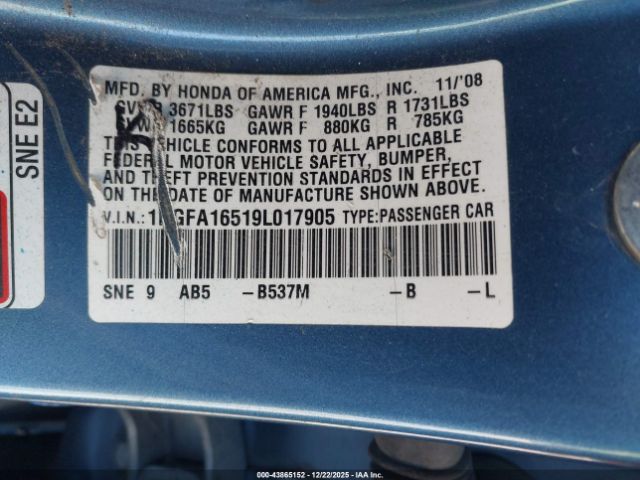 Honda Civic Lx Image 8