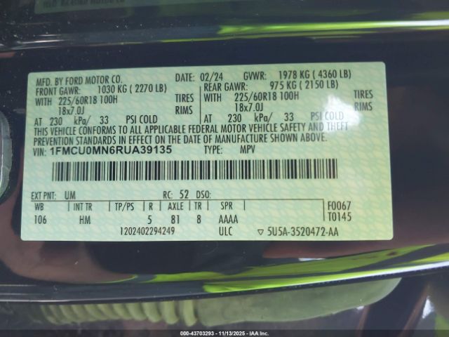 Ford Escape St-line Image 5