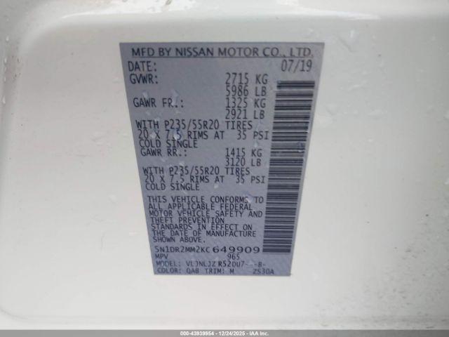 Nissan Pathfinder Platinum Image 12