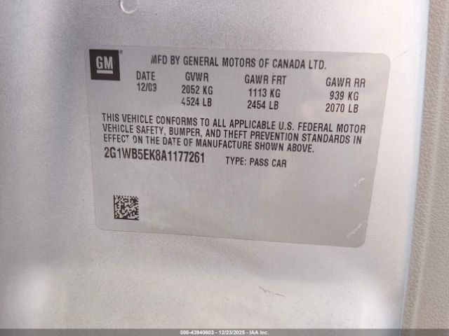 Chevrolet Impala Lt Image 3