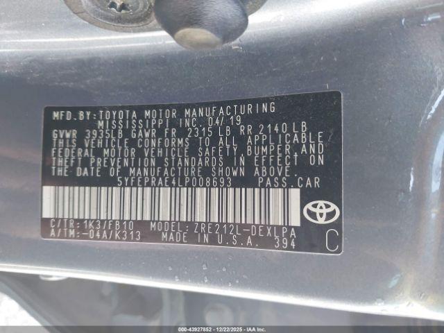 Toyota Corolla Le Image 16