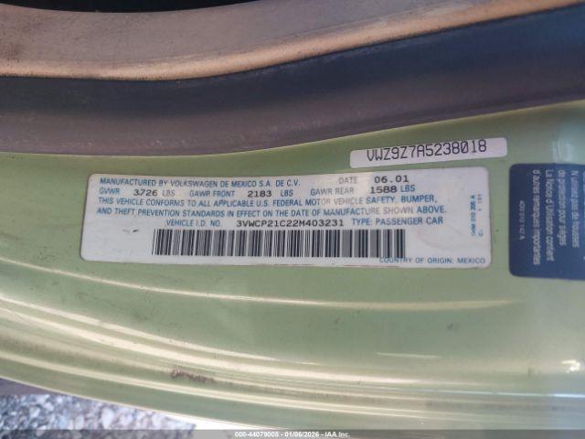 Volkswagen Beetle Gls Tdi Image 8