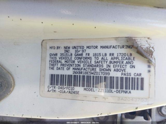 Toyota Corolla Le Image 3