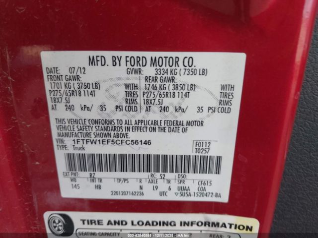 Ford F-150 Lariat Image 15